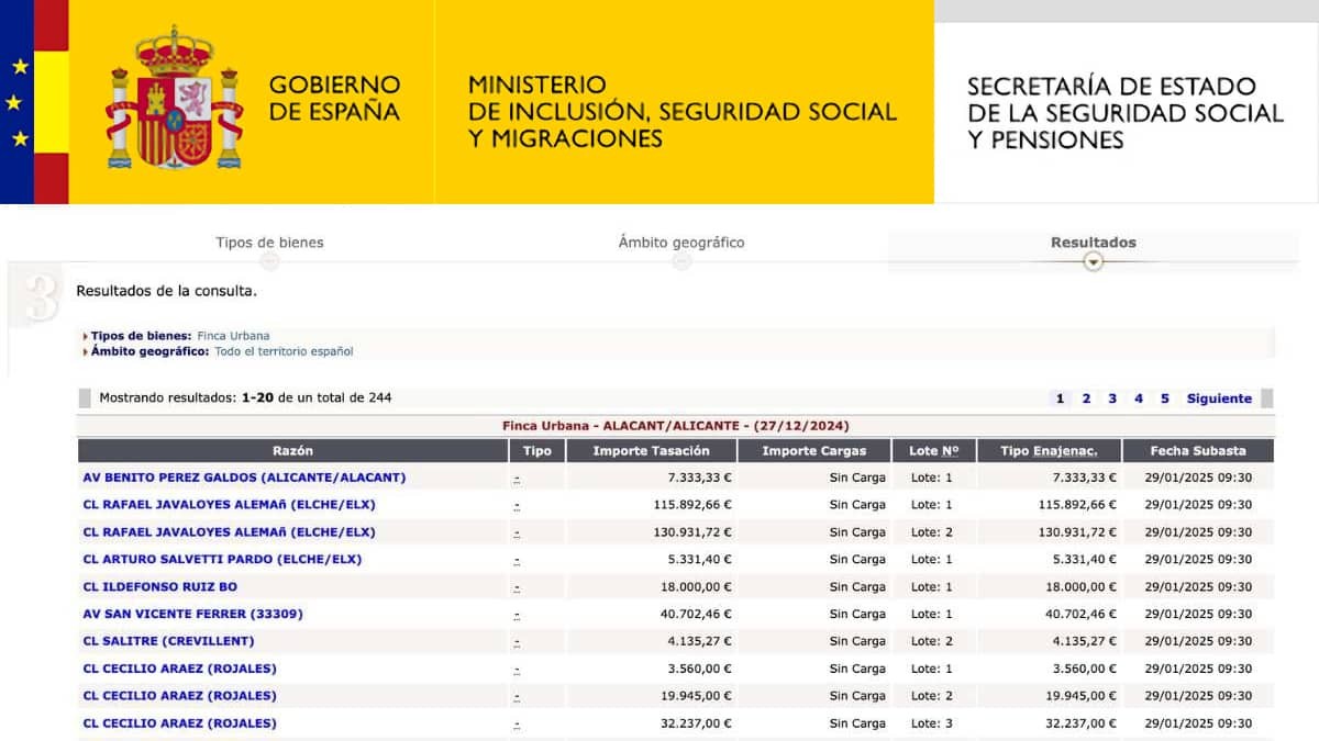 Social Security is looking for buyers for these apartments and houses, from 60 square meters for only 30,000 euros