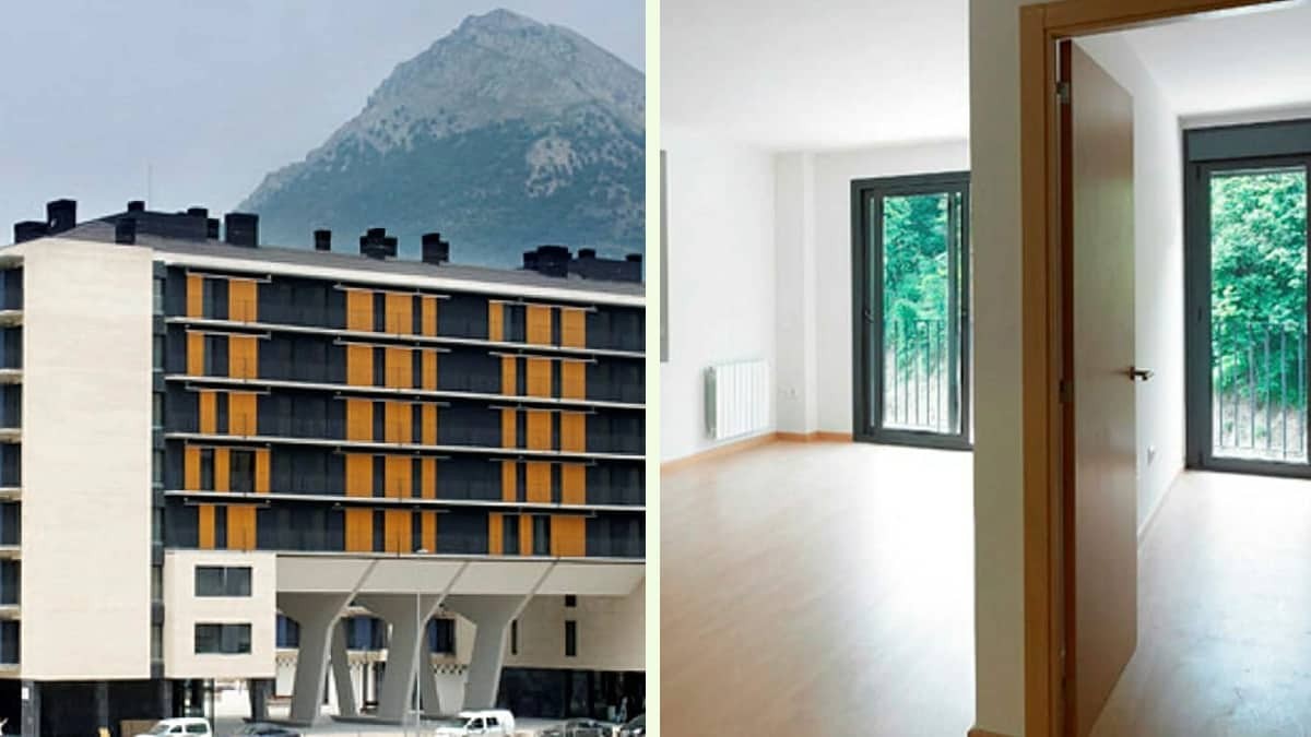 CaixaBank offers 148 apartments for rent for only 345 euros with a parking space and storage room