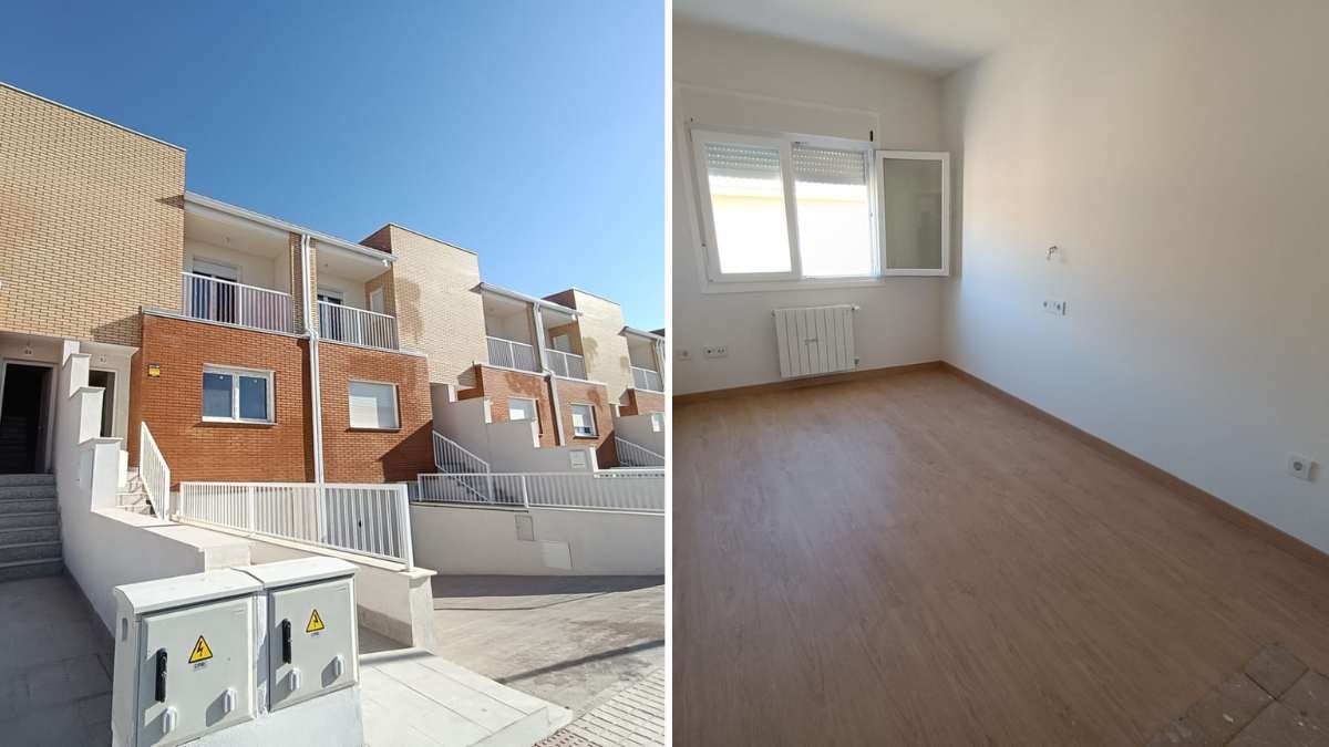 Unicaja is looking for buyers for these houses and apartments for less than 36,000 euros and up to 230 meters