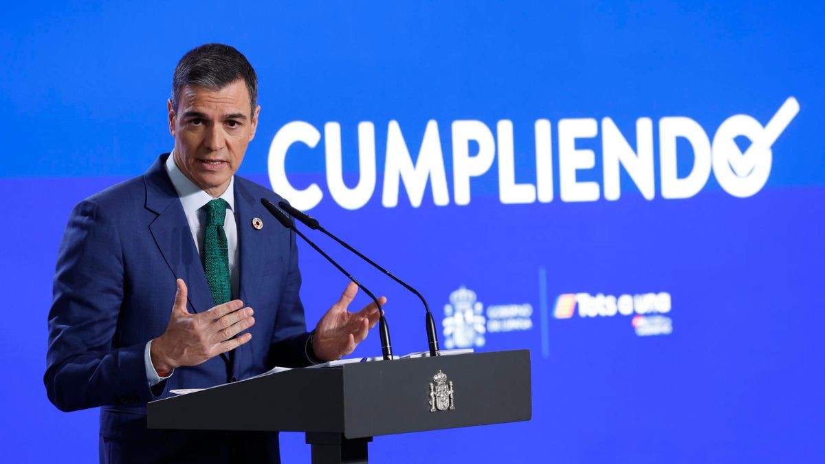 Pedro Sánchez confirms the increase in pensions and makes an economic assessment based on employment
