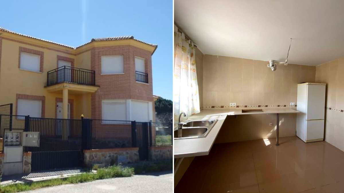 Solvia is looking for buyers for these houses and chalets: there are more than 170 meters for less than 20,000 euros