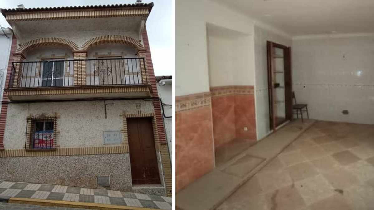 CaixaBank offers a semi-detached house with 219 meters and 5 bedrooms for only 34,100 euros