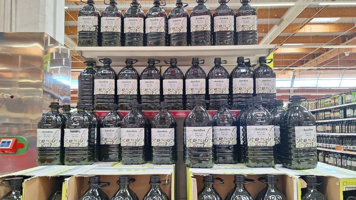 Alcampo warns of the last days to buy its very cheap virgin olive oil at less than 5 euros per liter