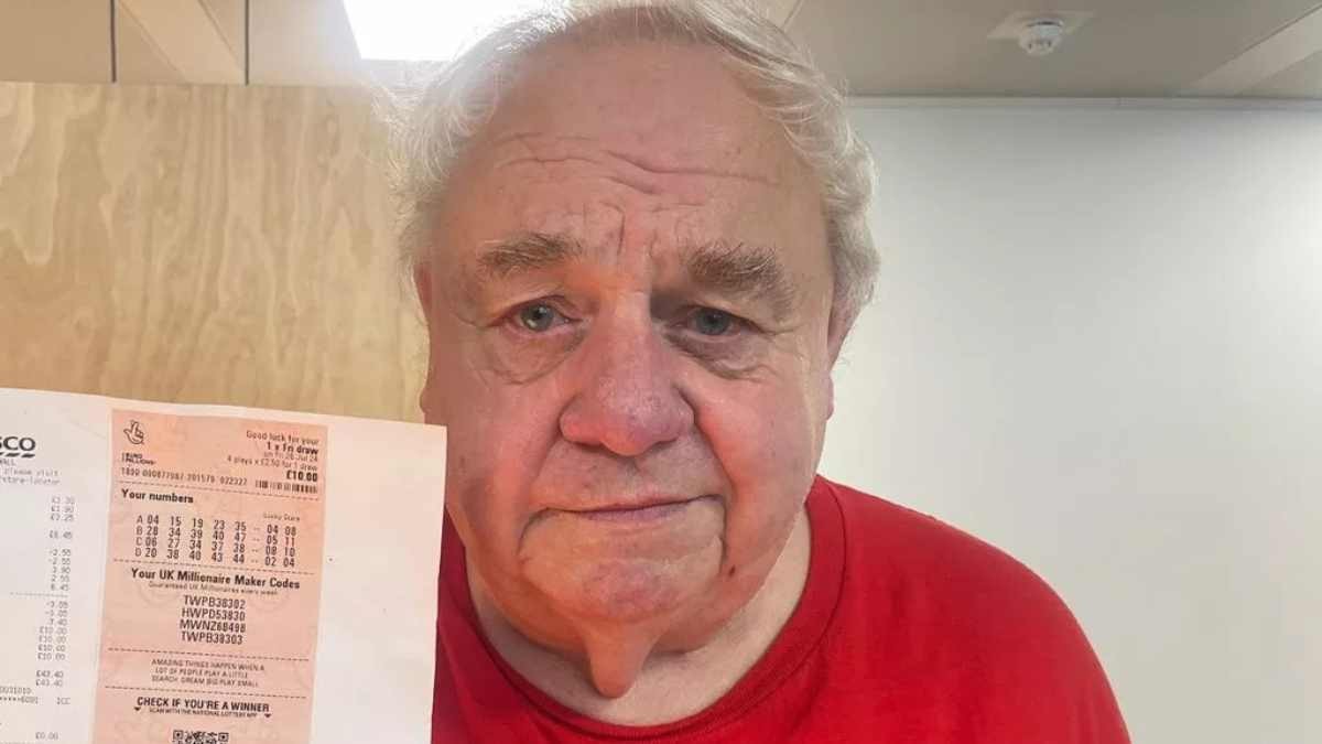 A retiree wins a prize in the EuroMillions, the administration does not pay him and he has to live off food banks because he has no money