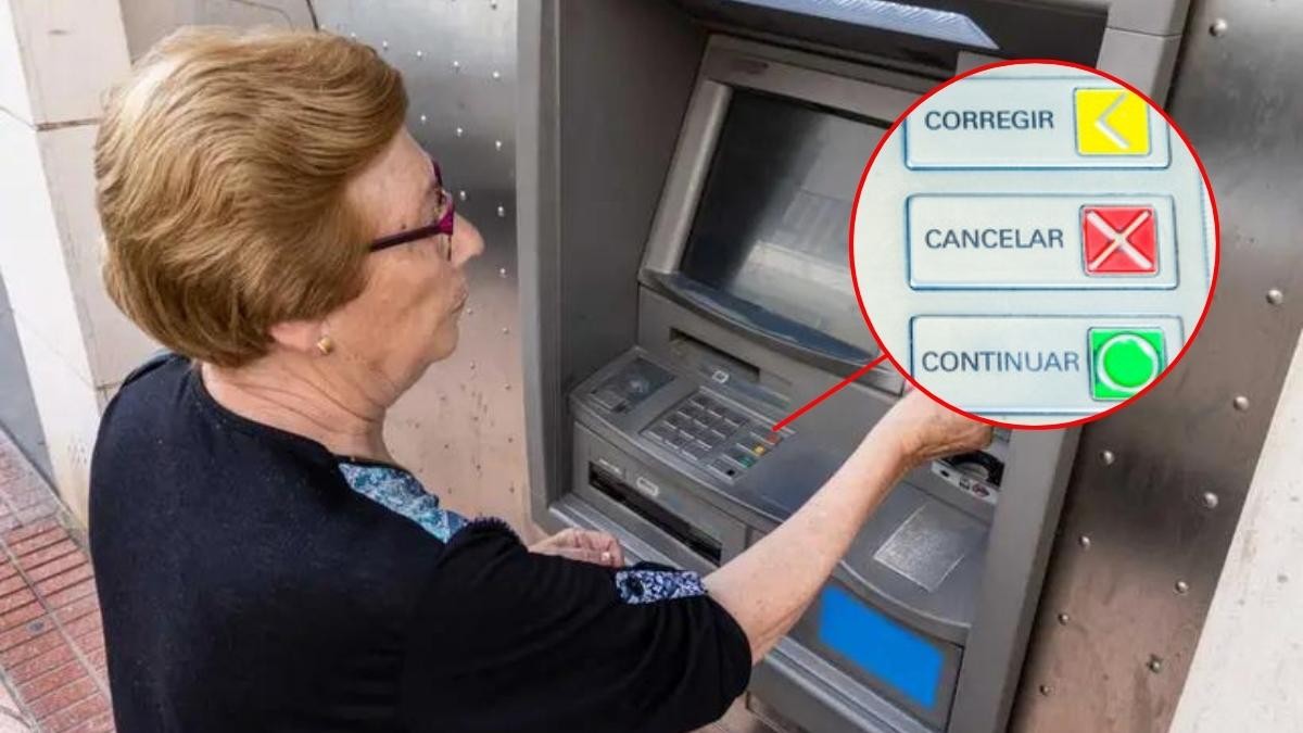 Avoid scams: this is the key that you have to always press in the ATMs as soon as you remove cash