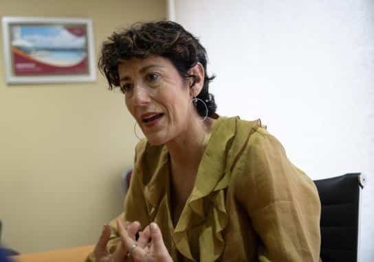 The Minister of Inclusion, Social Security and Migrations, Elma Saiz