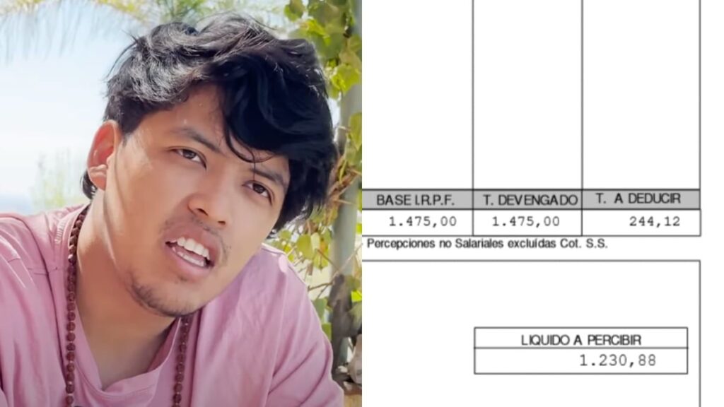 Jason (28), does not cut when talking about what he earns as a volunteer gardener: "Work for food and roof, but I have gained 400 euros in 4 hours"