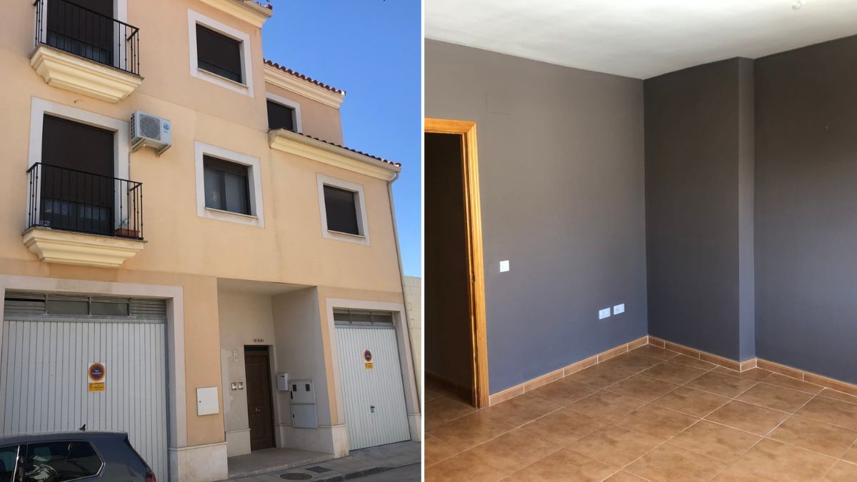 Unicaja puts on sale a house that does not need reforms, with 3 bedrooms and kitchen for less than 59,000 euros