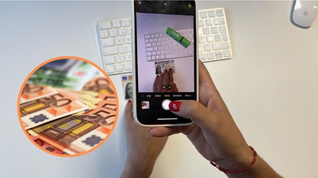 They fine with 11,000 euros to a company because one of its employees threw a photo of a client's ID