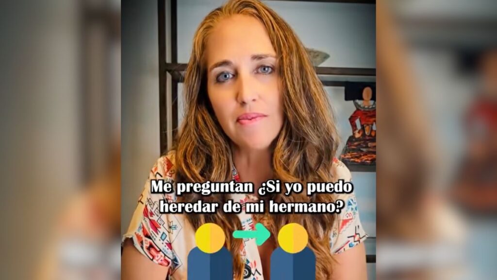 A notary clarifies: you can inherit your brother "but not in all cases"