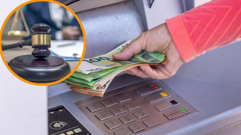 He draws 122,931.67 euros from his sister's inheritance before he dies not to pay the inheritance tax and justice confirms that he cannot renounce her