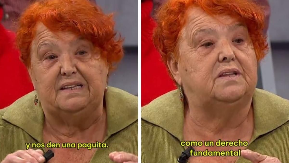 Maribel Mesón, retired, explodes against the 'influencers' complaining about the system: "Surely they are out of Spain quoting elsewhere without paying taxes"