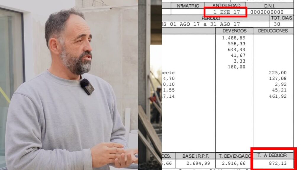 Pascual, veteran mason with 50 years speaks clear about working in construction: "Here I charge 1,300 euros, but I leave their backs and the young people do not want to enter the work"