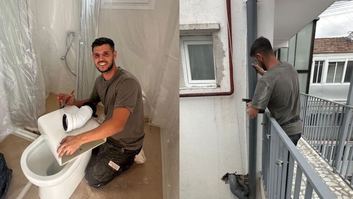 Santi, a plumber, speaks clearly about his salary: "From starting out earning 1,200 euros a month, to having a decent salary to live, travel and indulge my whims. I have about 4,000 clean euros per month left"