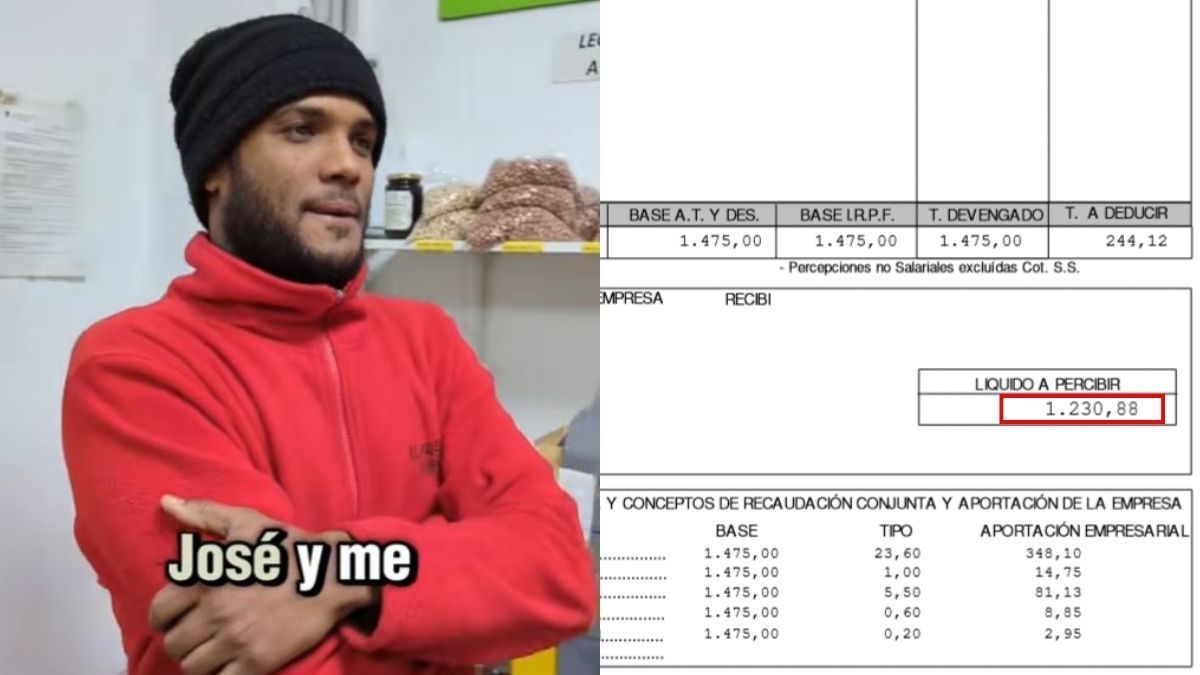José, fruit seller, without mincing words when asked about his salary: "Put 1,500 or 2,000 € to mislead him. I work 25 hours a day"