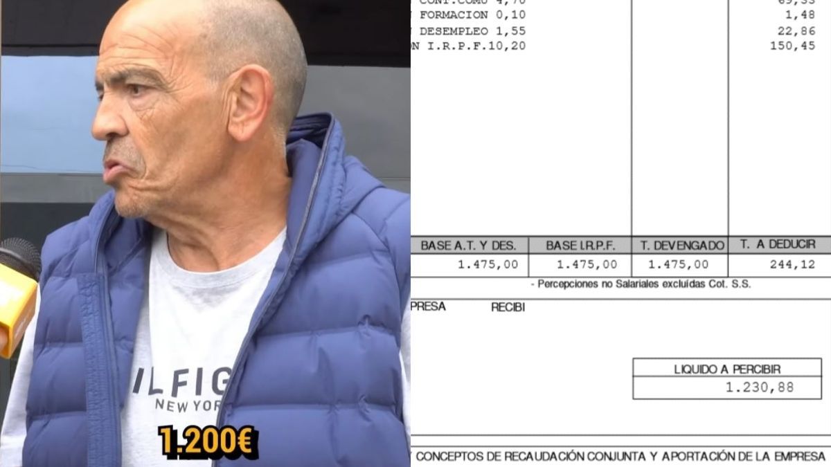 A butcher, without mincing words about what he charges in a butcher shop: "Our job is very hard, very hard. You start with the minimum, 1,200 euros"