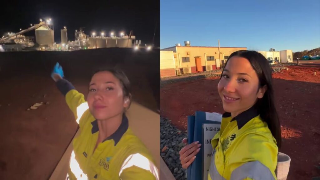 Marta, a Spaniard who works in the mines of Australia: "I earn more than 1,400 clean euros a week. I work 14 days in a row, 11 hours a day"