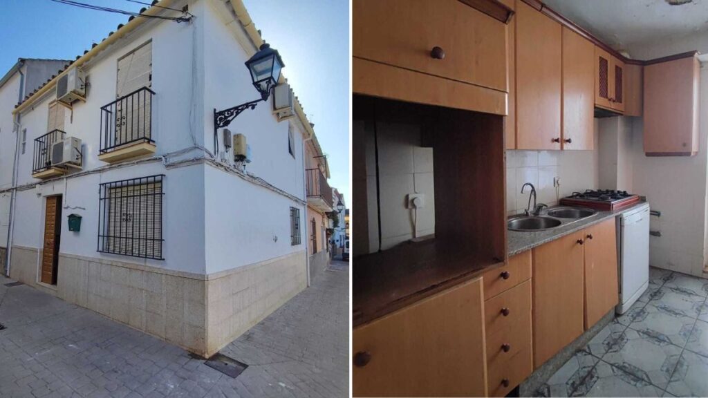 CaixaBank sells this semi-detached house with 3 bedrooms, patio and terrace for a negotiable price of 48,100 euros