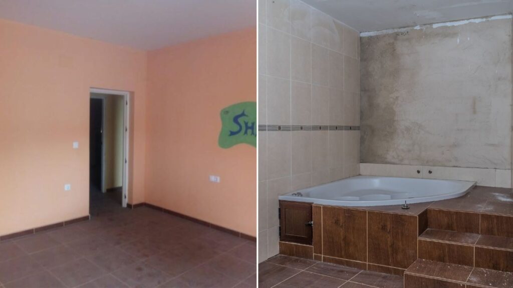 Solvia sells this semi-detached house with 3 bedrooms, garage and patio for 31,000 euros