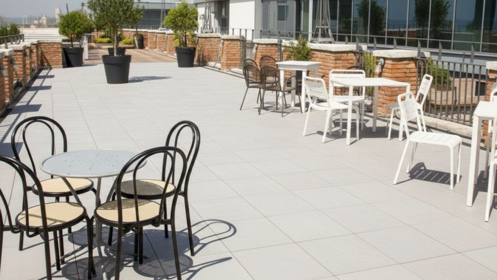 The community of neighbors can demand the removal of the terrace of a bar if it occupies the common areas, even if it has a municipal license.