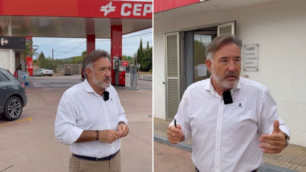 Tomeu Clar, owner of 7 Cepsa gas stations: “We invoice 20 million, but 55% of the price are taxes that the State takes”