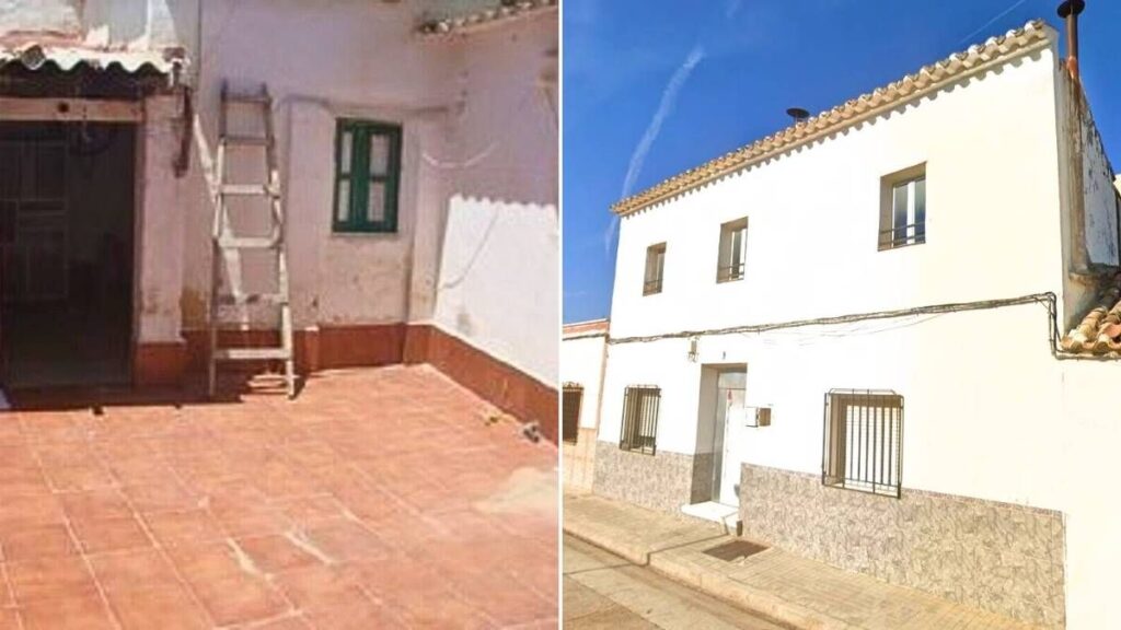 CaixaBank sells this house with 3 bedrooms, 2 bathrooms and a patio for a negotiable price of 48,600 euros