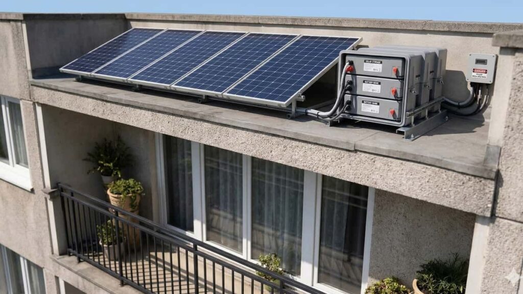 A Romanian installs solar panels and domestic batteries in his home and manages to reduce his electricity bill from 100 euros to zero