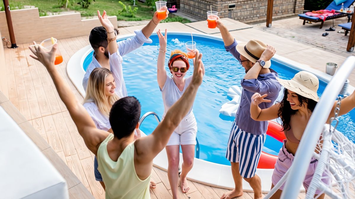 A family sees how their deceased father's house is squatted two days after his death: the squatters organize pool parties with 'food trucks' and share it on social networks