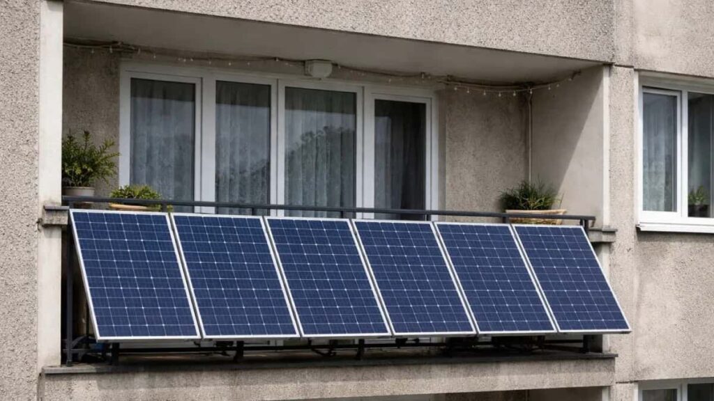 He installs solar panels on his balcony to save on the electricity bill and a judge orders their removal despite the majority support of the neighbors
