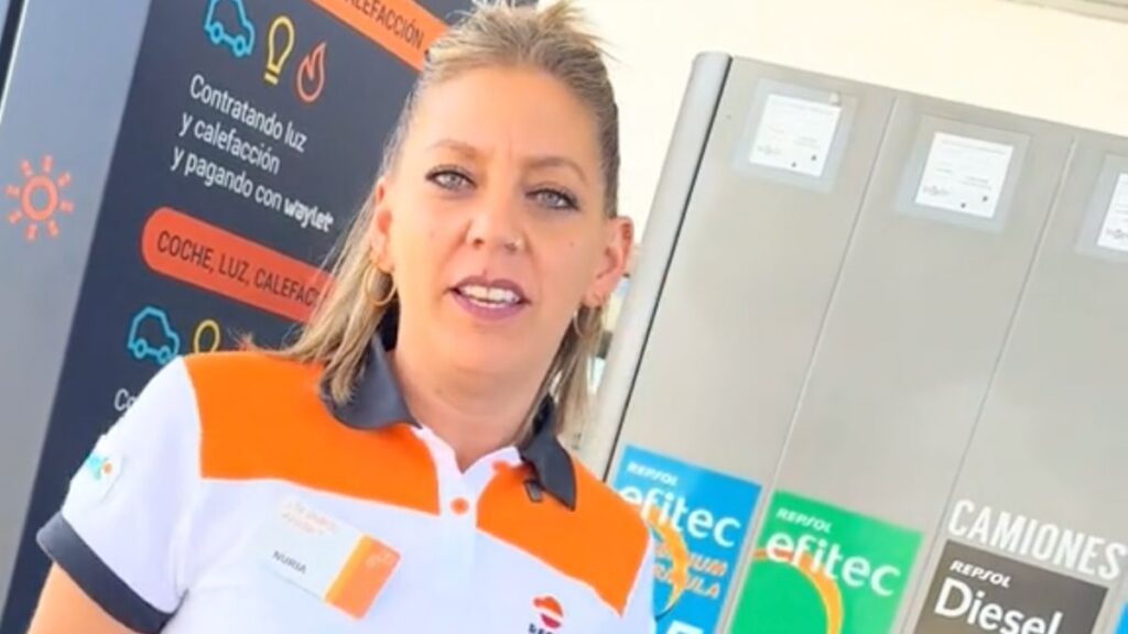 Nuria, gas station: “The gas station pumps are fake, false; they all pass exhaustive quality and precision controls”