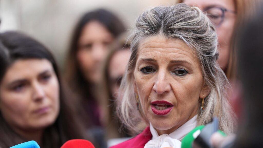 Yolanda Díaz asks to intervene in food prices and avoid layoffs due to the economic impact of the war with Iran