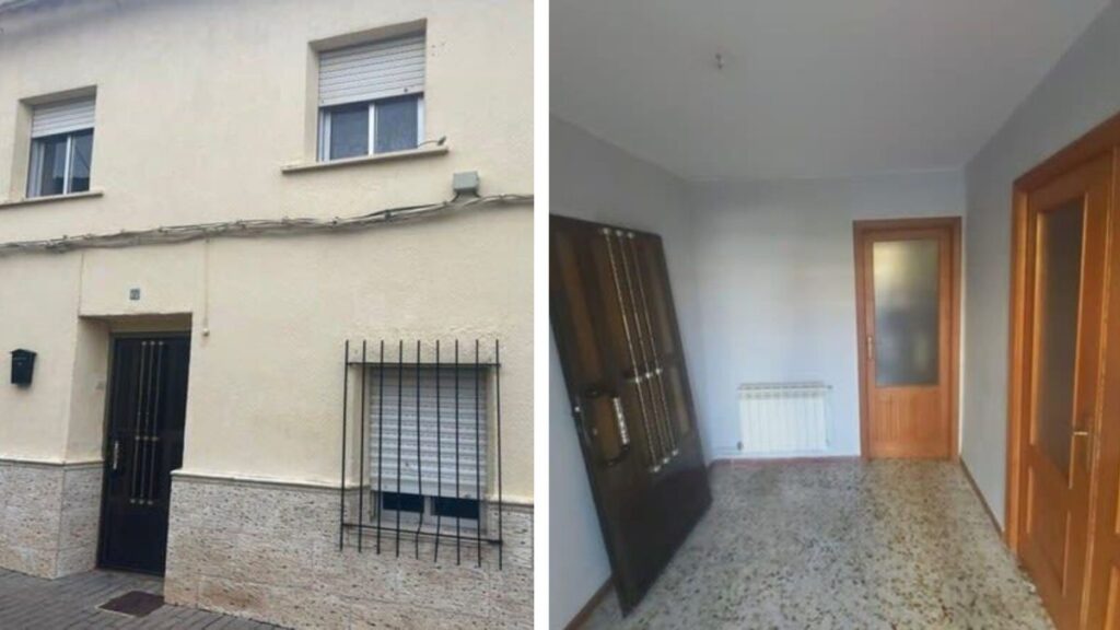 CaixaBank sells this house with 121 meters, 3 bedrooms, two bathrooms and patio for 40,800 euros