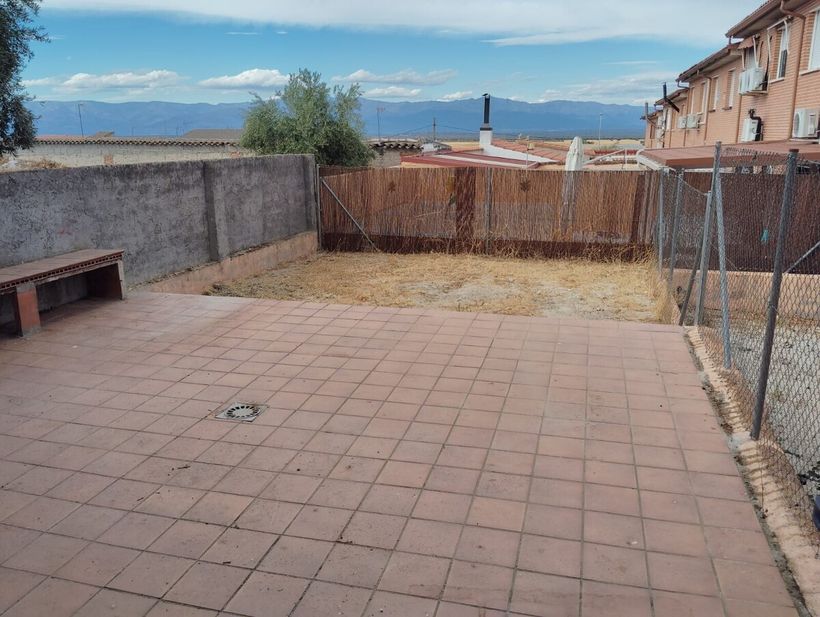 Patio of the CaixaBank home for sale | Building Center 