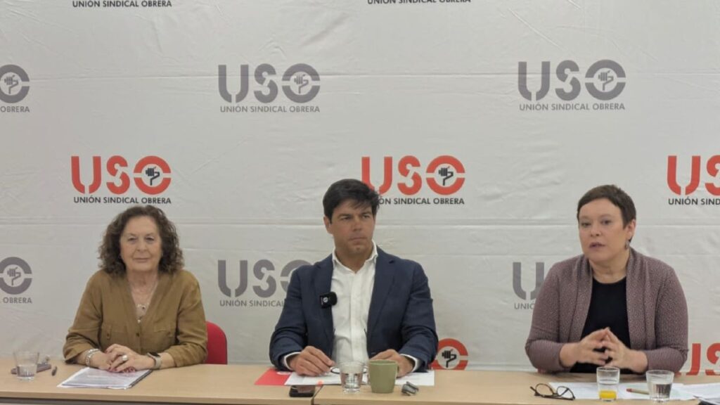 Joaquín Pérez, general secretary of USO: "The vast majority of Spaniards do not have an economic cushion and live on the edge of the abyss"