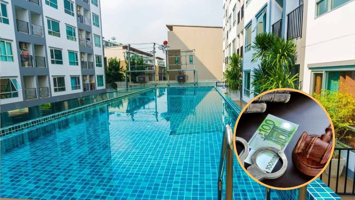 Sentenced to 2 years in prison and to pay 3,000 euros for racist insults and threats in the community pool to his Colombian neighbor: “get on your knees and sing Cara al sol”