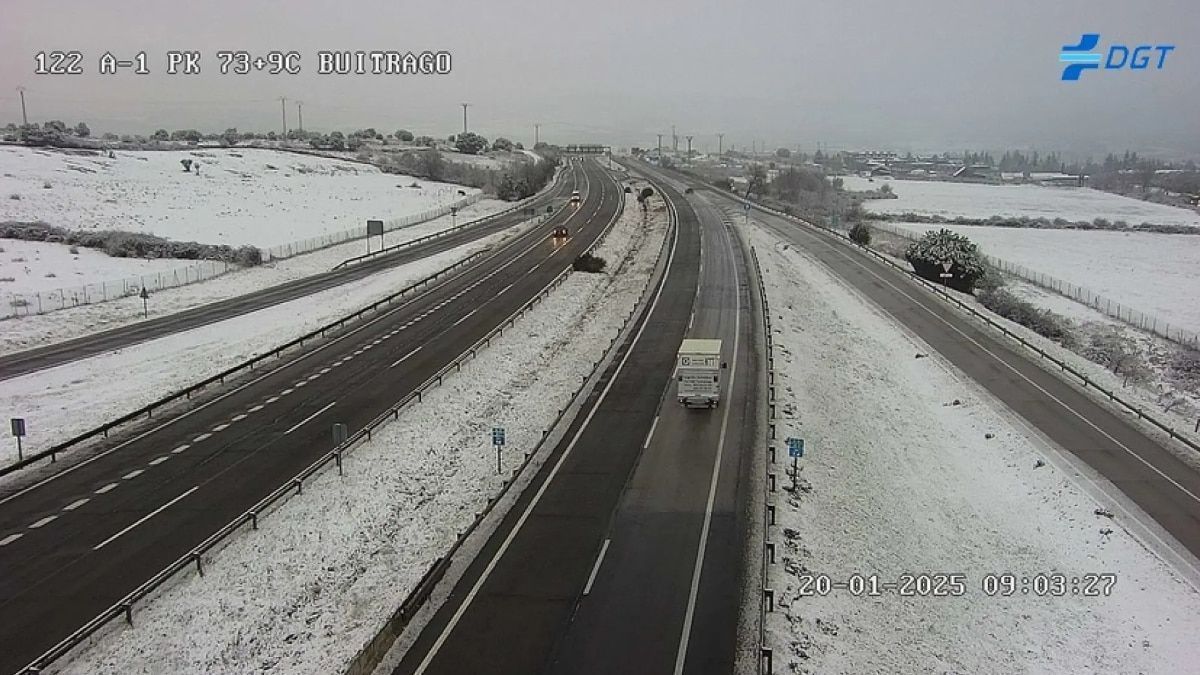 The DGT warns of heavy rain and snowfall due to Storm Leonardo that will affect traffic on Wednesday and Thursday in several areas of Spain