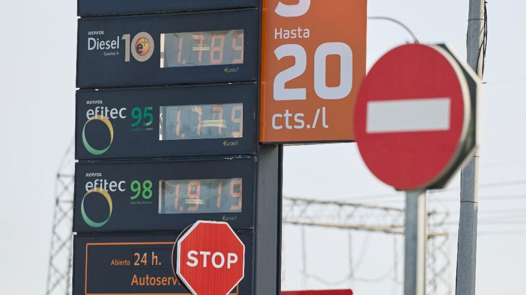 The price of gasoline and diesel rises this week and filling an average tank already exceeds 95 euros