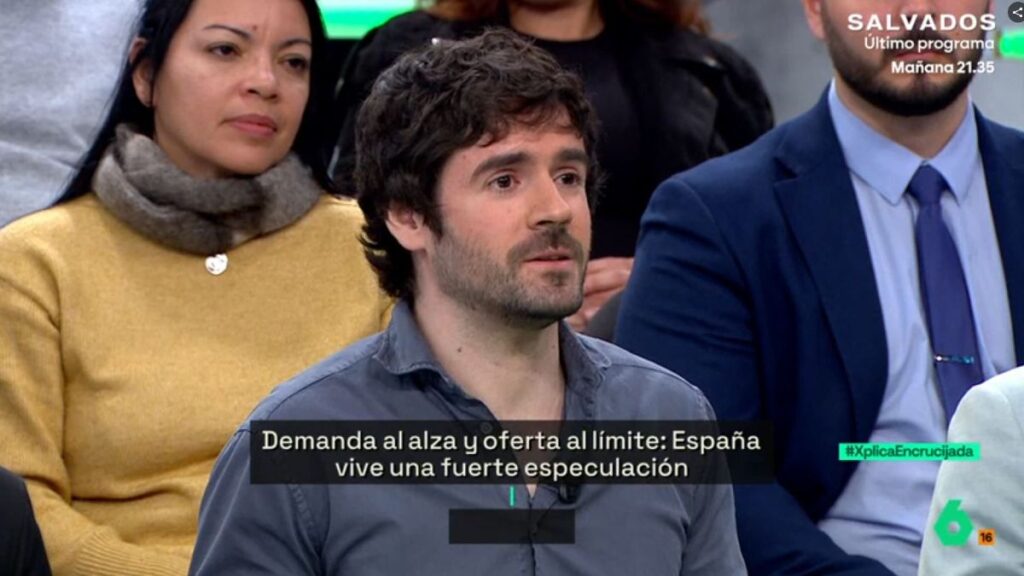 Rubén, owner of 200 apartments: "In 2008 we built 500,000 homes a year because it was very profitable, but now only 100,000 are built"