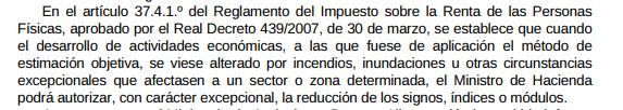 capture of article 37.4.1º of Order HAC/484/2026