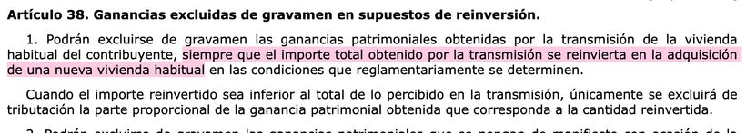 Article 38.1 of the Personal Income Tax Law | BOE