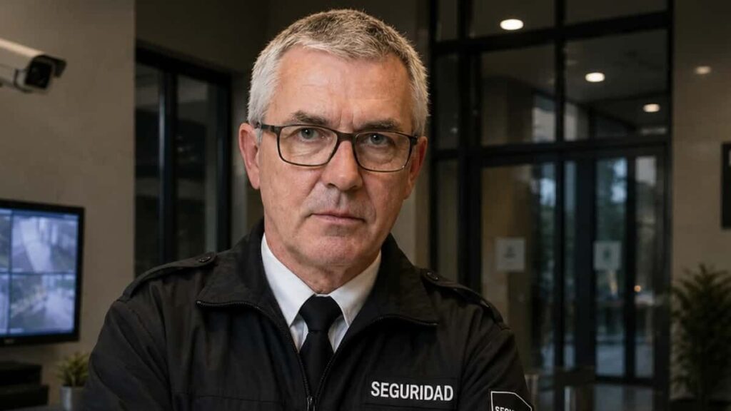 A 49-year-old security guard achieves a total permanent disability of 1,428.80 euros after losing sight in one eye and falling into alcoholism