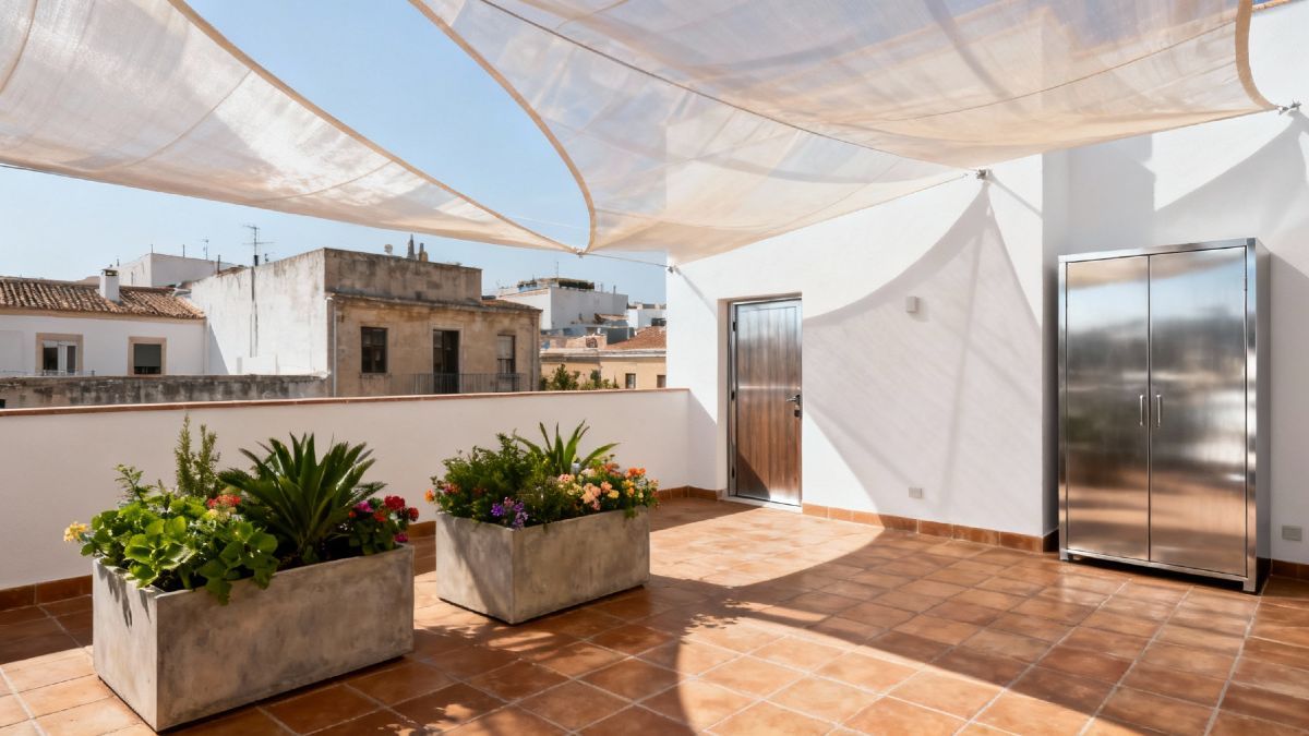 A couple buys a penthouse with a roof terrace and will have to stop using it after complaints from neighbors: Justice forces them to leave it as it was even if they did not do the work