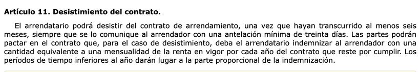 Article 11 LAU | BOE