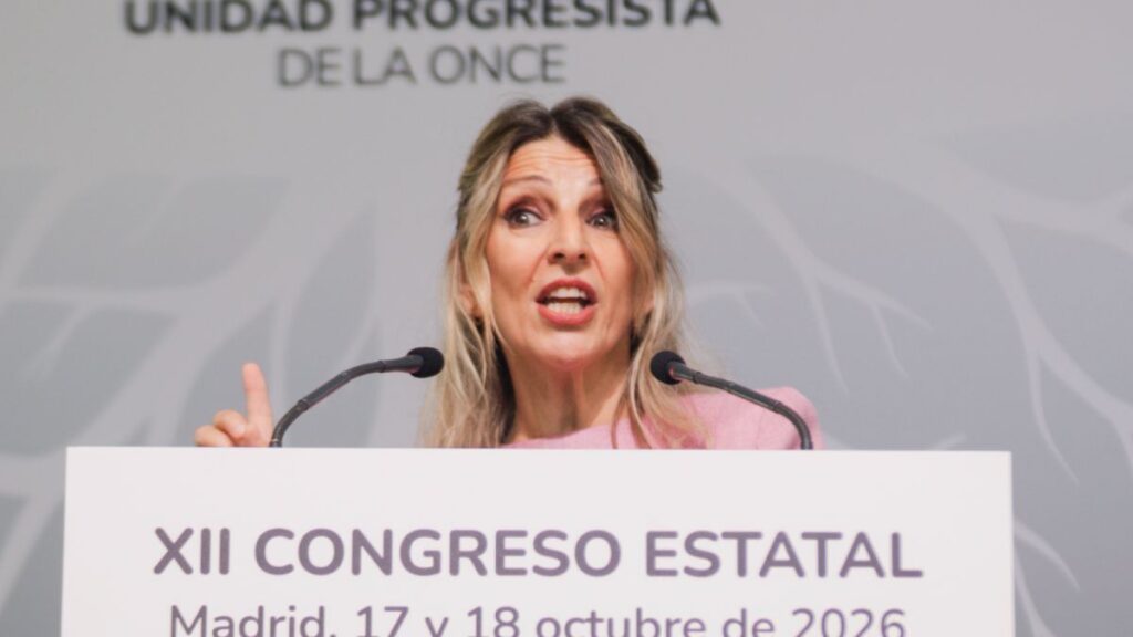 Yolanda Díaz accuses the right of attacking pensions and sees it as “unacceptable” to talk about “paydays”: “We are not going to allow them to not revalue pensions in accordance with the CPI”