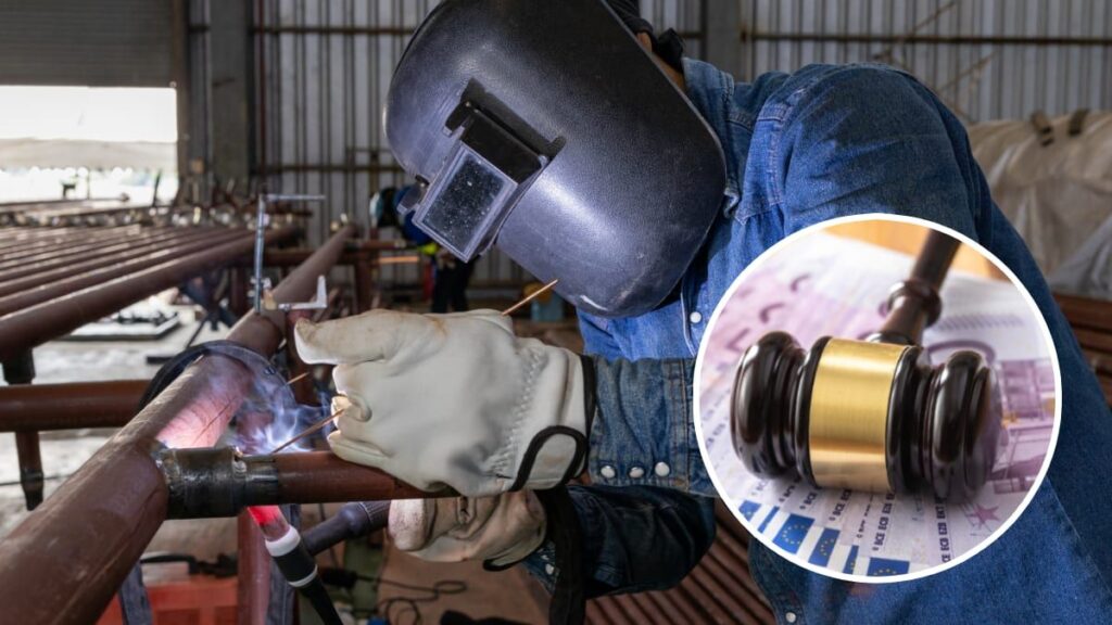 Social Security removes the permanent disability of a welder because he can now work, his company declares him “unfit” to return and the court recognizes 33,888.82 euros if he is not reinstated